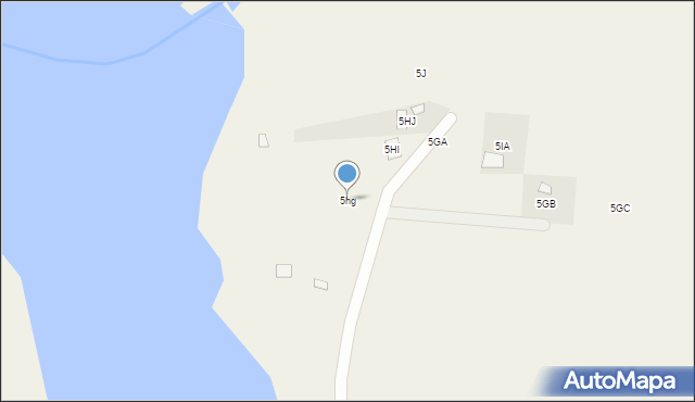 Górkło, Górkło, 5hg, mapa Górkło