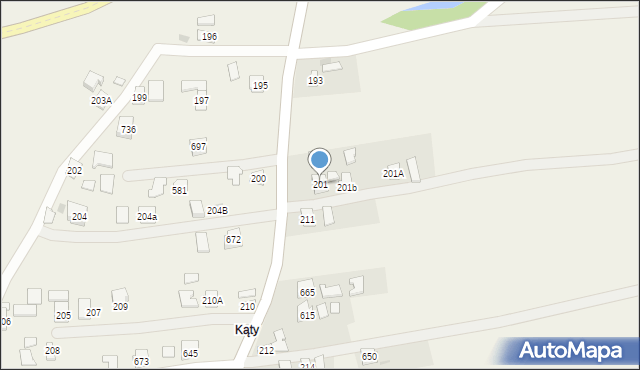 Gorliczyna, Gorliczyna, 201, mapa Gorliczyna