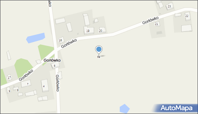 Gorłówko, Gorłówko, 6e, mapa Gorłówko