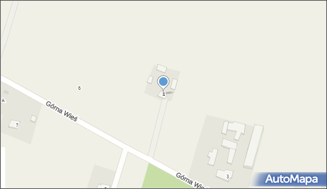 Górna Wieś, Górna Wieś, 4, mapa Górna Wieś