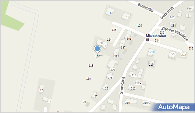 Górna Wieś, Górna Wieś, 120, mapa Górna Wieś