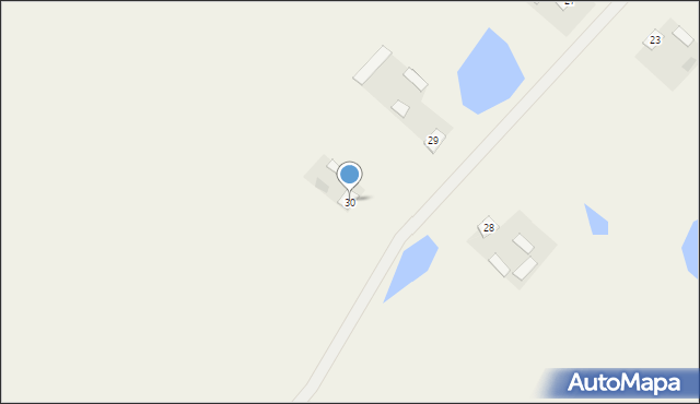 Górne, Górne, 30, mapa Górne