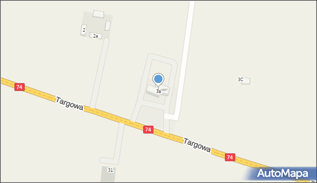 Górno-Parcele, Górno-Parcele, 3a, mapa Górno-Parcele