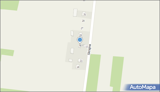 Górno-Parcele, Górno-Parcele, 9, mapa Górno-Parcele