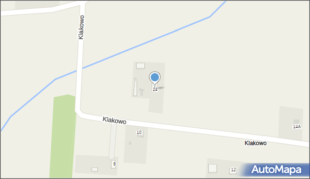 Górny Gród, Górny Gród, 14, mapa Górny Gród