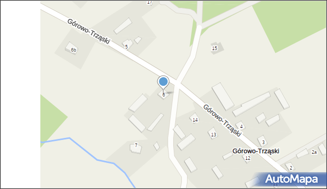 Górowo-Trząski, Górowo-Trząski, 6, mapa Górowo-Trząski