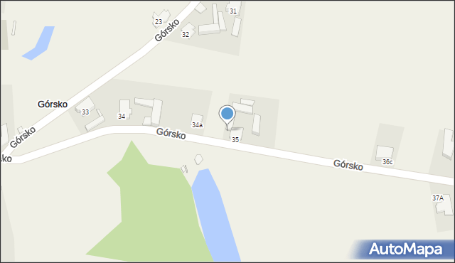 Górsko, Górsko, 35a, mapa Górsko