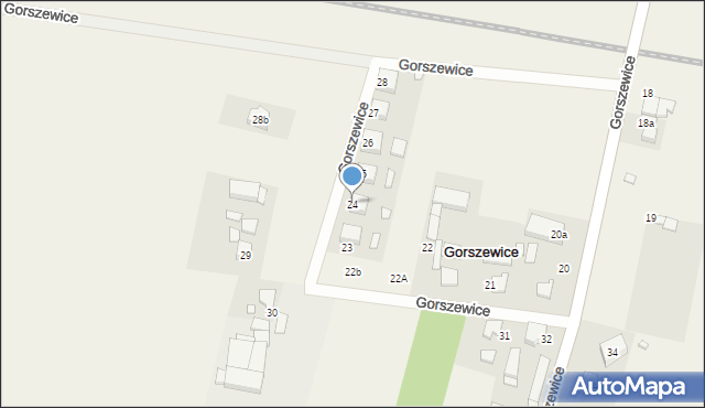 Gorszewice, Gorszewice, 24, mapa Gorszewice