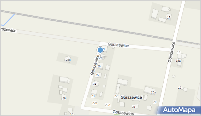 Gorszewice, Gorszewice, 27, mapa Gorszewice