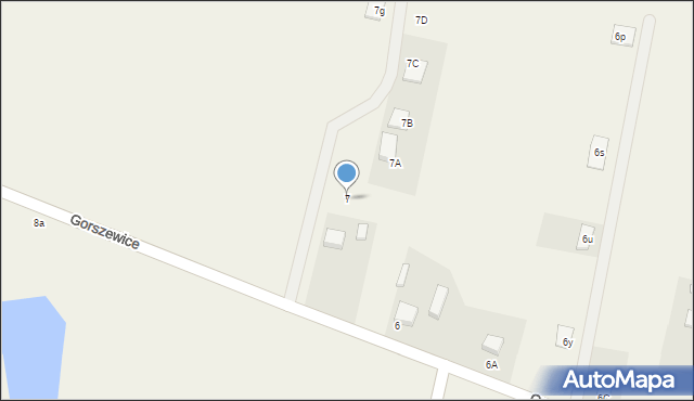 Gorszewice, Gorszewice, 7, mapa Gorszewice