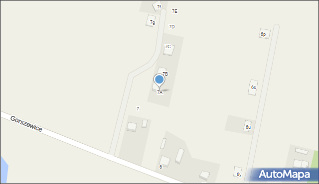 Gorszewice, Gorszewice, 7A, mapa Gorszewice