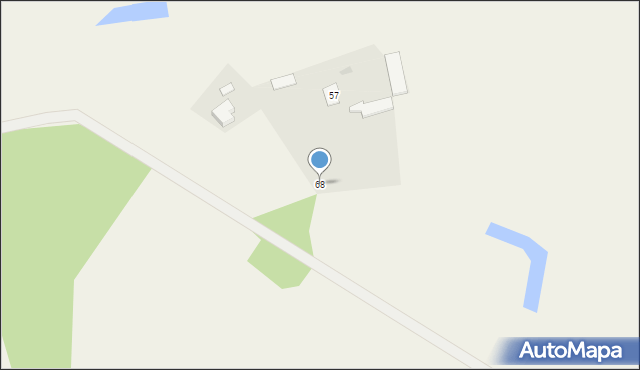 Góry, Góry, 68, mapa Góry