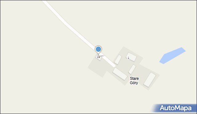 Góry, Góry, 1a, mapa Góry