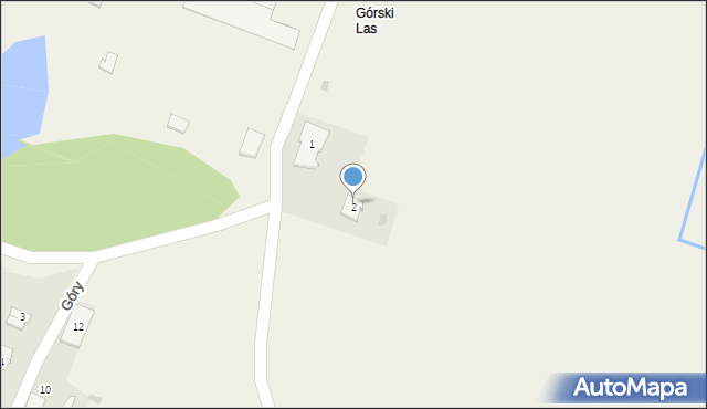 Góry, Góry, 2, mapa Góry