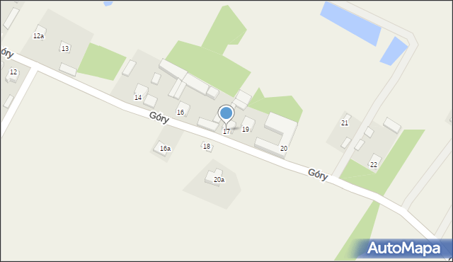 Góry, Góry, 17, mapa Góry