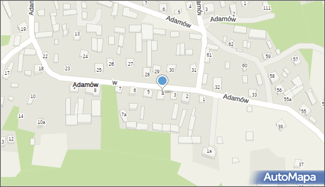 Góry, Góry, 4, mapa Góry