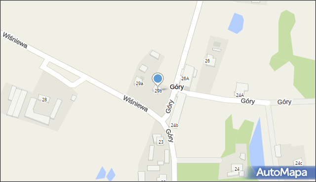 Góry, Góry, 29b, mapa Góry