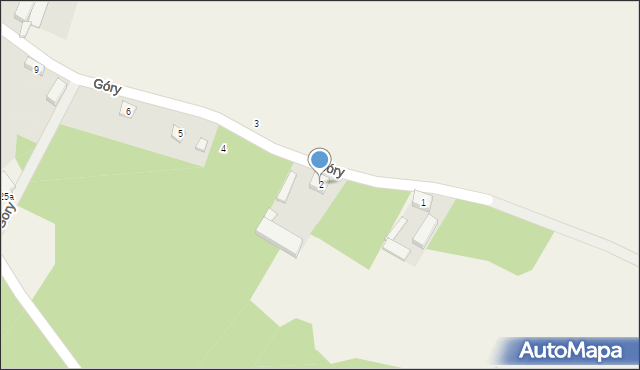 Góry, Góry, 2, mapa Góry
