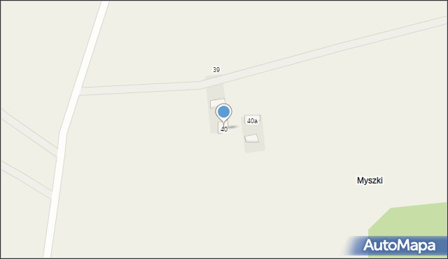 Góry, Góry, 40, mapa Góry