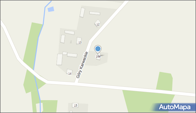 Góry Karwackie, Góry Karwackie, 14a, mapa Góry Karwackie