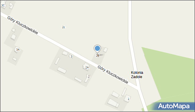 Góry Kluczkowickie, Góry Kluczkowickie, 2B, mapa Góry Kluczkowickie