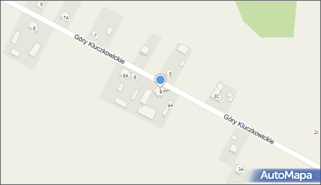 Góry Kluczkowickie, Góry Kluczkowickie, 4, mapa Góry Kluczkowickie