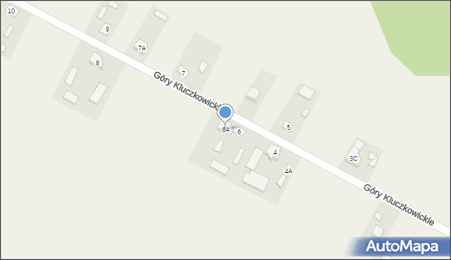 Góry Kluczkowickie, Góry Kluczkowickie, 6A, mapa Góry Kluczkowickie