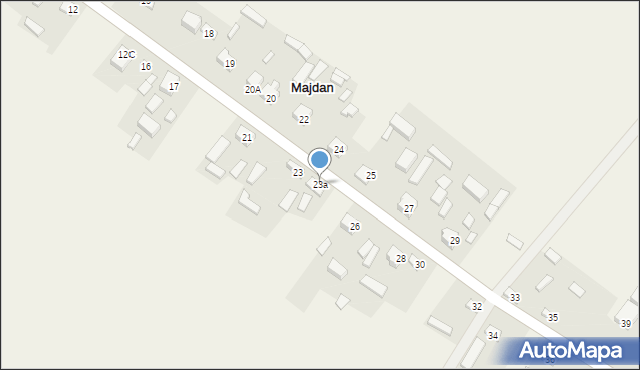 Góry Mokre, Góry Mokre, 23a, mapa Góry Mokre