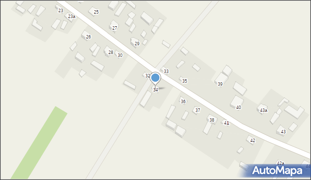 Góry Mokre, Góry Mokre, 34, mapa Góry Mokre