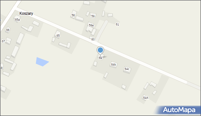 Góry Mokre, Góry Mokre, 64, mapa Góry Mokre