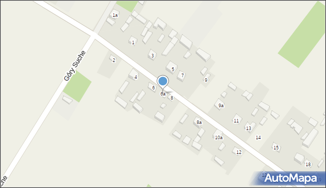 Góry Mokre, Góry Mokre, 6a, mapa Góry Mokre