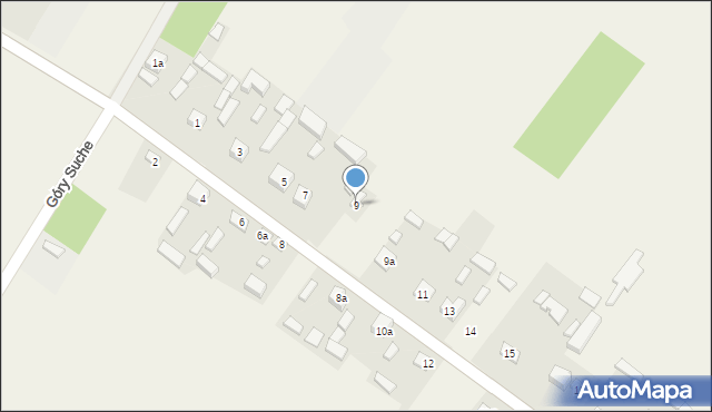 Góry Mokre, Góry Mokre, 9, mapa Góry Mokre