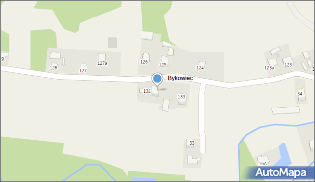 Góry Wysokie, Góry Wysokie, 134a, mapa Góry Wysokie