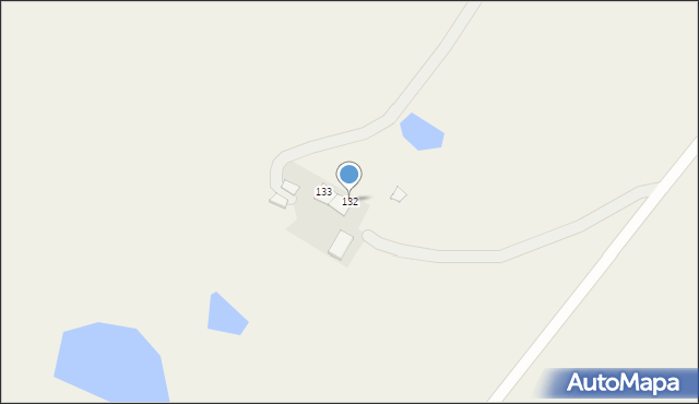 Goryń, Goryń, 132, mapa Goryń