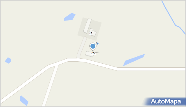 Goryń, Goryń, 47a, mapa Goryń