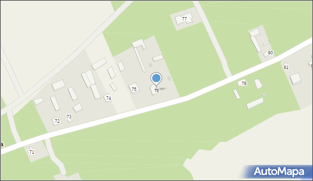 Goryń, Goryń, 76, mapa Goryń