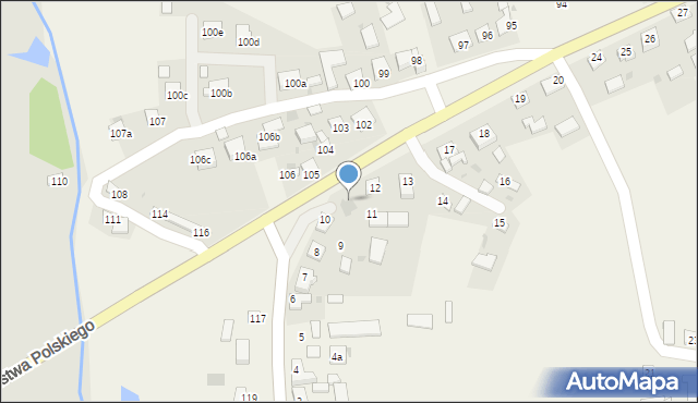 Gorysławice, Gorysławice, 10a, mapa Gorysławice