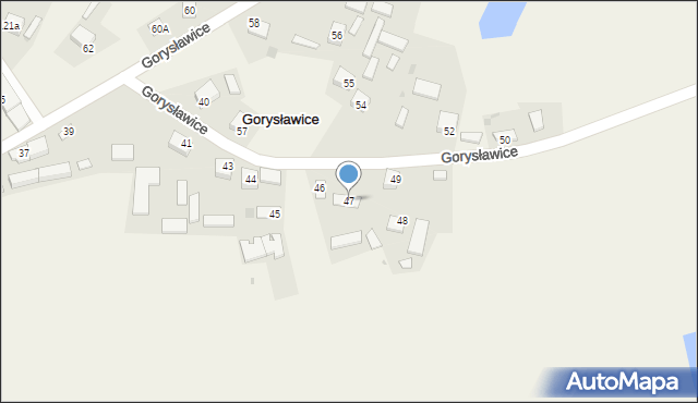 Gorysławice, Gorysławice, 47, mapa Gorysławice