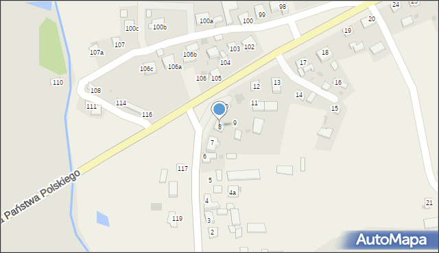 Gorysławice, Gorysławice, 8, mapa Gorysławice
