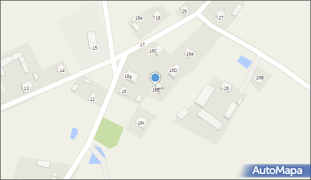 Gorysze, Gorysze, 16E, mapa Gorysze