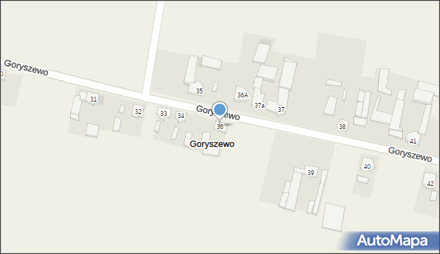 Goryszewo, Goryszewo, 36, mapa Goryszewo