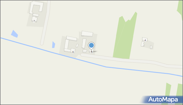 Gorzanka, Gorzanka, 5, mapa Gorzanka