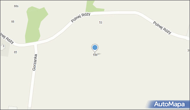 Gorzanka, Gorzanka, 53b, mapa Gorzanka