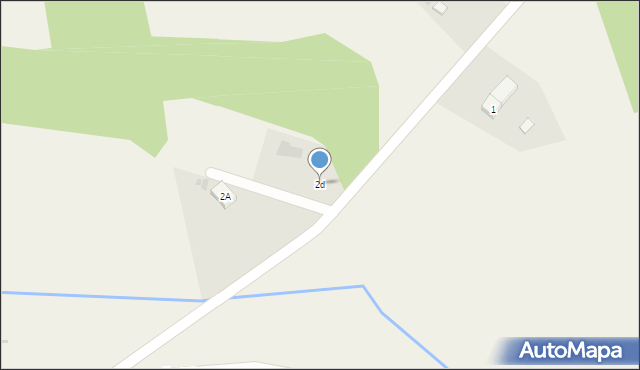 Gorzelin, Gorzelin, 2d, mapa Gorzelin