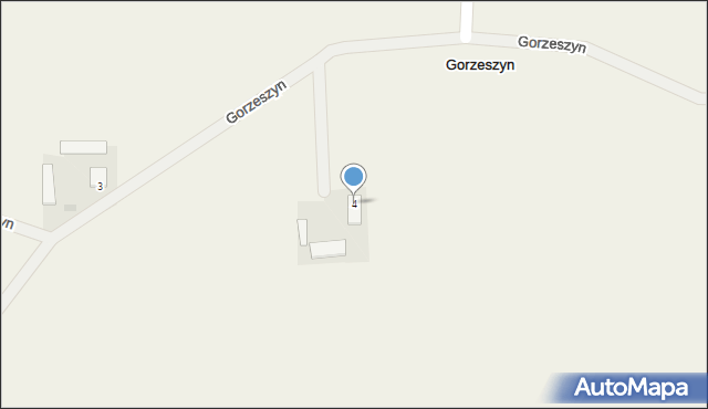 Gorzeszyn, Gorzeszyn, 4, mapa Gorzeszyn