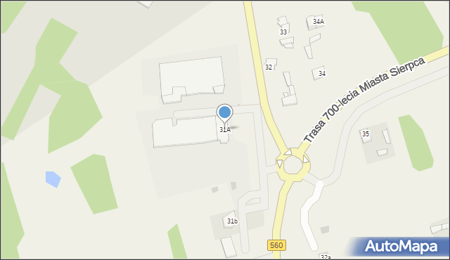 Gorzewo, Gorzewo, 31A, mapa Gorzewo