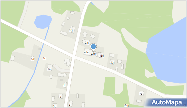 Gorzewo, Gorzewo, 43d, mapa Gorzewo
