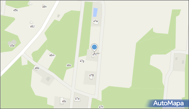 Gorzewo, Gorzewo, 47c, mapa Gorzewo