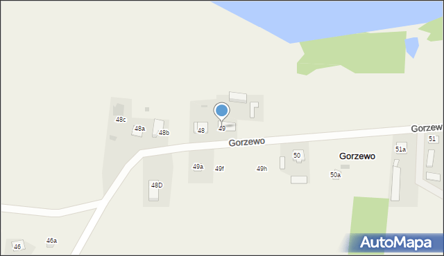 Gorzewo, Gorzewo, 49, mapa Gorzewo