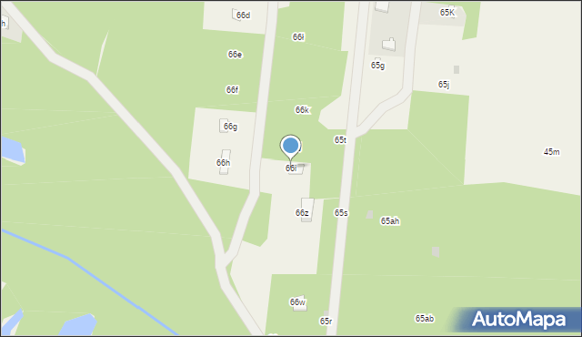 Gorzewo, Gorzewo, 66i, mapa Gorzewo